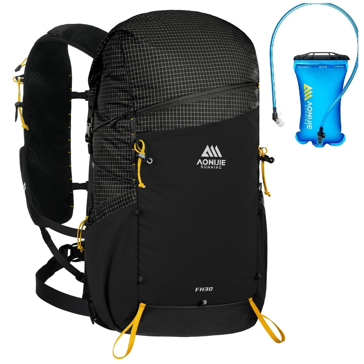 AONIJIE 30L Grande Capacità Outdoor Arrampicata Zaino Camping Travel Bag con 2L acqua vescica