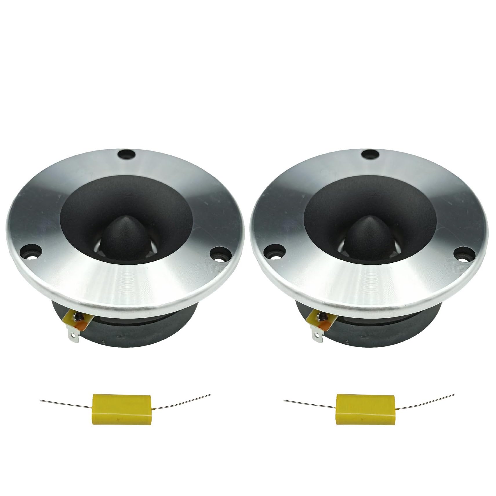 IPNOSIS IPT 2501 Coppia Tweeter | Diametro 9,7cm | Bobina 2,5cm (1") | 200 Watt | 101 dB | 4 Ohm | + Condensatori
