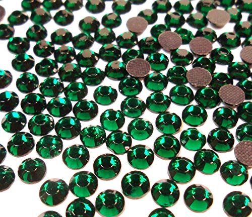 Perlin Hotfix 3 mm Flatback Rhinestone SS10 7200 Pieces Glass Stones Round Crystal Gemstones 2.5 ~ 3 mm for Jewellery Clothing