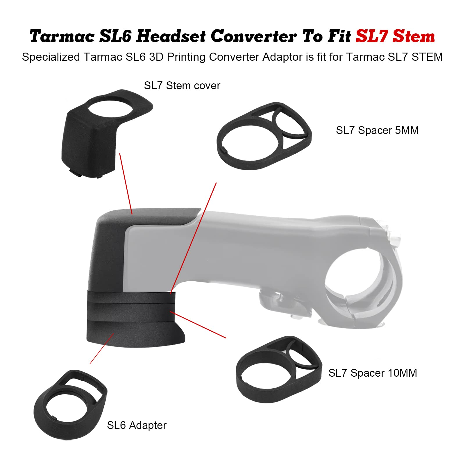 ターマック　ステム　100mm 6° TARMAC SL7 54付属品 ターマック ステム 100mm 6° TARMAC SL7 54付属品 ターマック