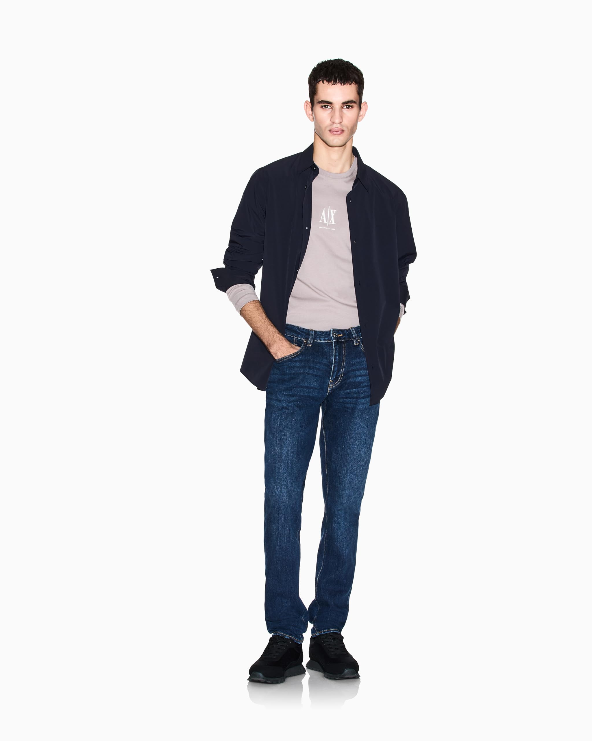 Armani Exchange Herren Denim A|X Comfort Slim Fit Blue 31