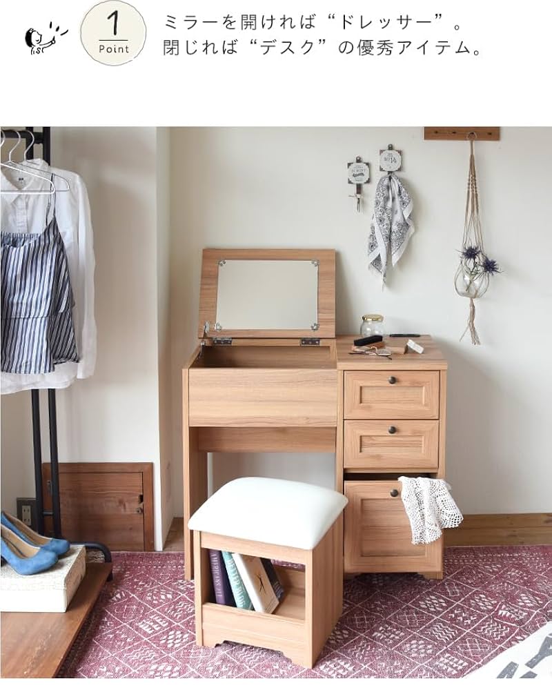り*ん様 ホワイトドレッサーセット 100cm/80cm Amazon