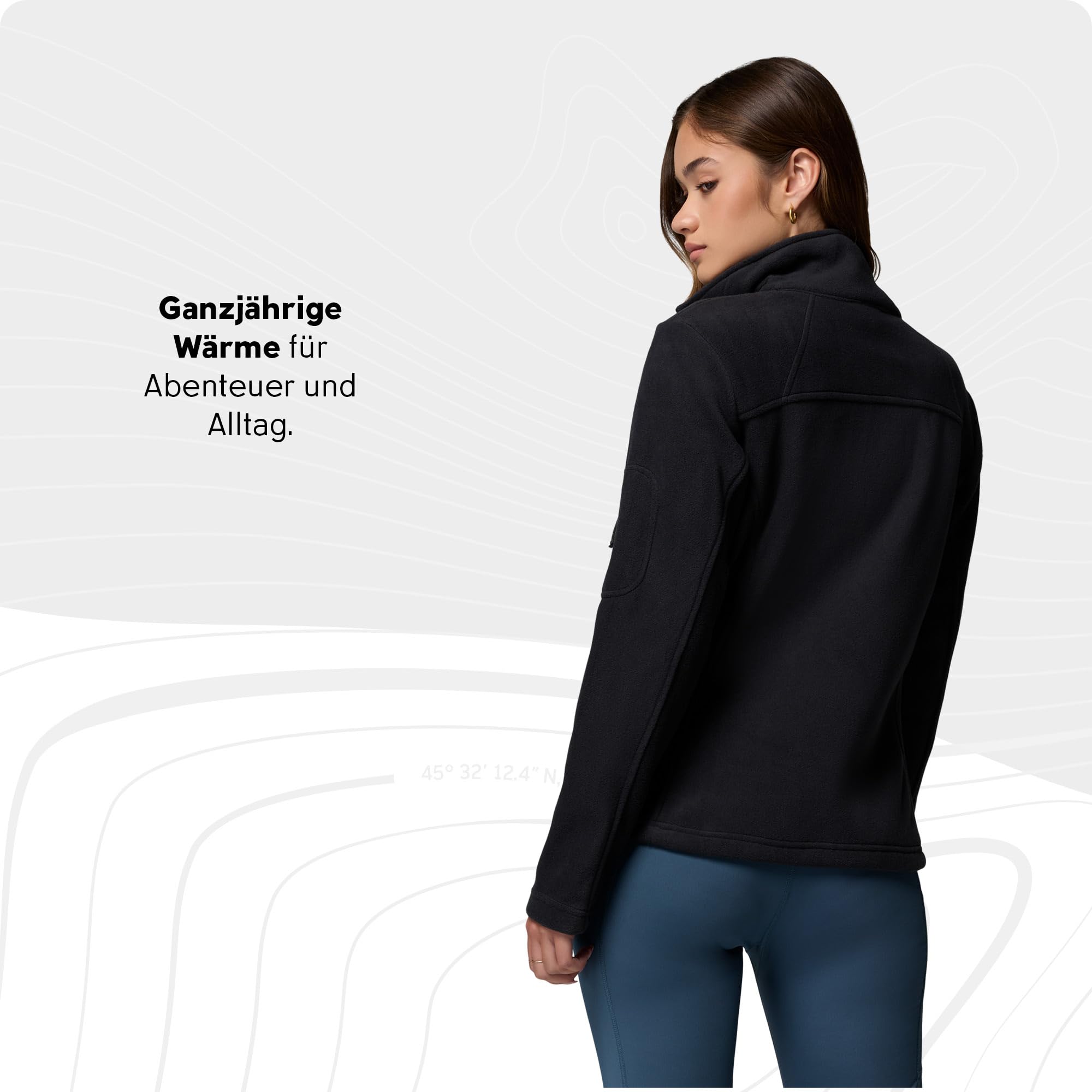 Columbia Fast Trek II Jacket , Fleecejacke mit durchgehendem Reißverschluss für Damen