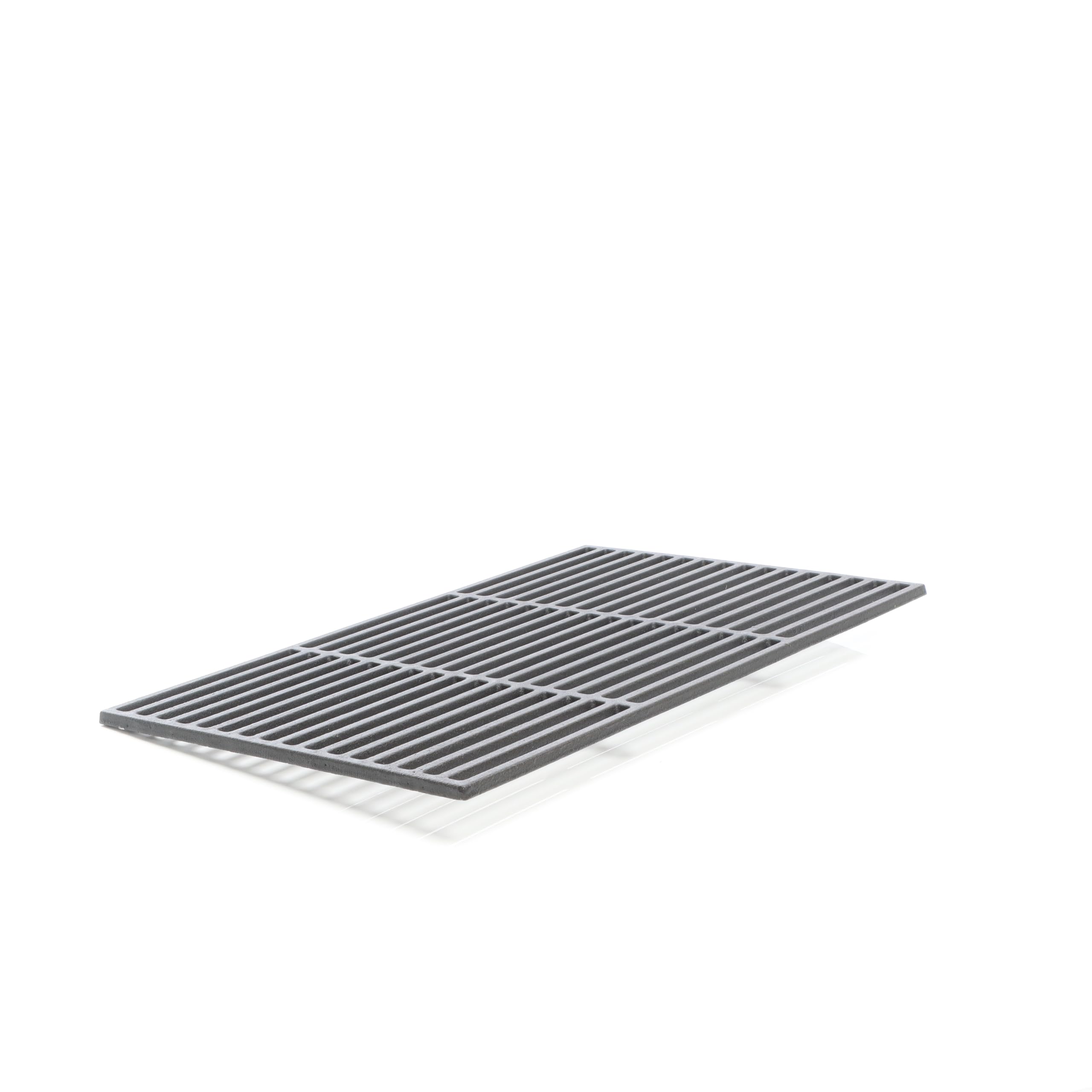 Wiltec Grille BBQ Carrée 67x40 cm en Fonte Barbecue Charbon de bois/à gaz Grillade Cuisson Terrasse Jardin Plancha Viande Légumes