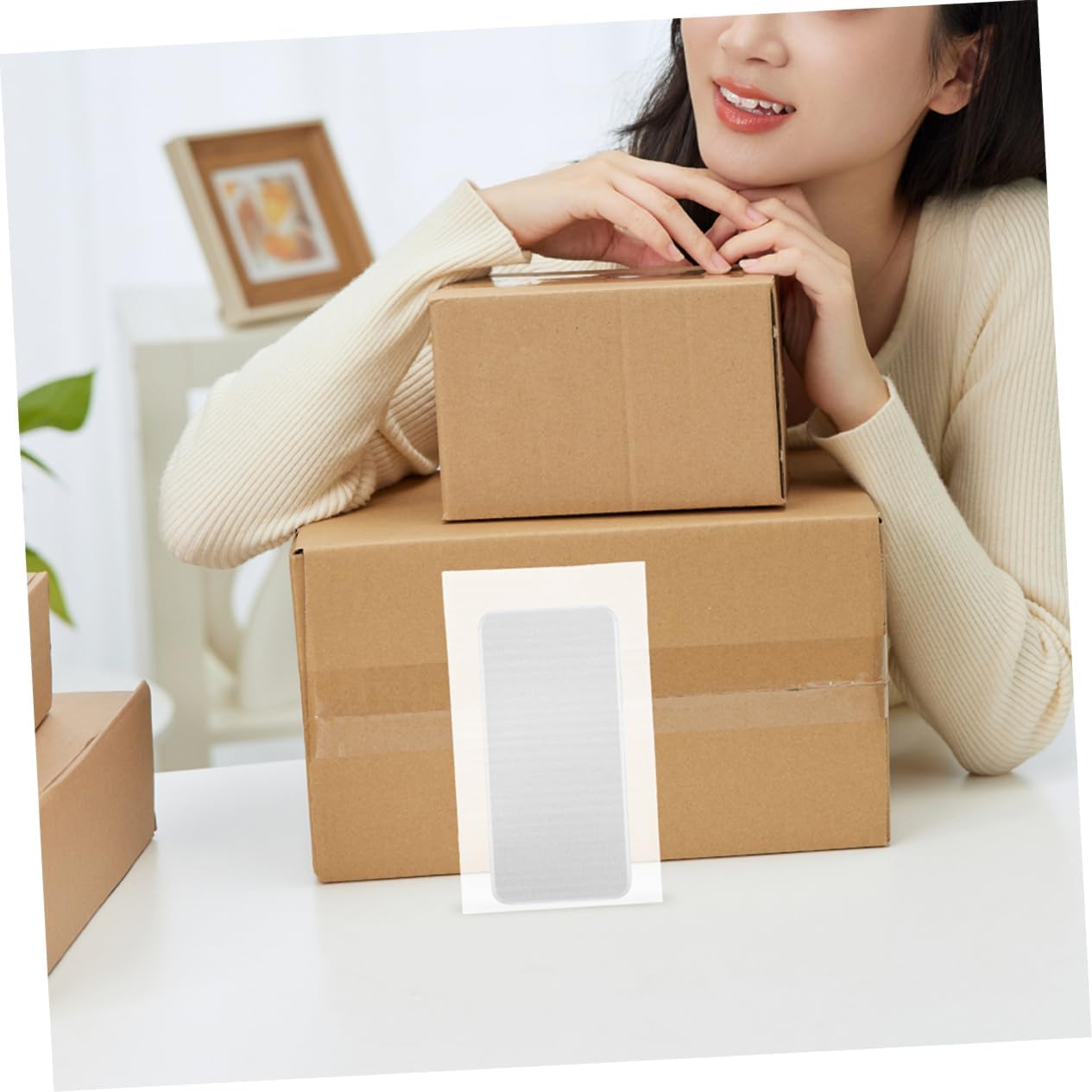 Zerodeko 100pcs Cushioning Foam Bag Foam Packaging Material Bubble Bag for Shipping and Storage