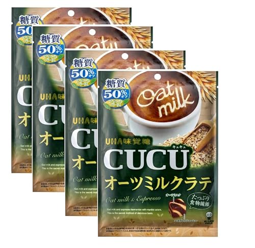味覚糖 CUCU キュキュ オーツラテ 80g×4袋