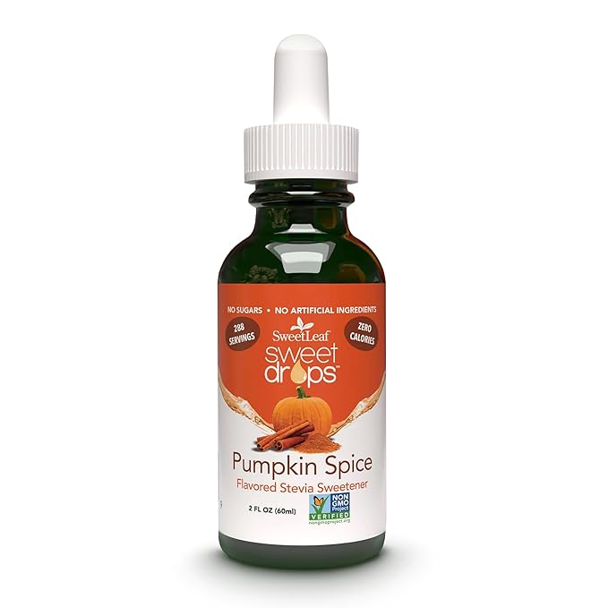 SweetLeaf Sweet Drops - Flavored Stevia Liquid Sweetener, Organic Stevia