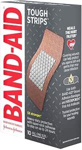 Band-Aid Fabric Tough Strips - Flexible Adhesive Bandages One Size - View #7