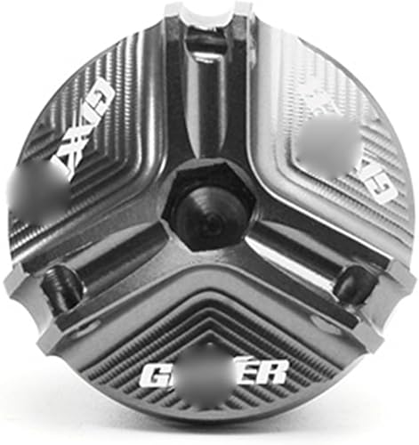 Para S & uzuki para GIXXER 250 150 155 125 SF Sf250 2018-2023 cubierta de depósito de líquido de freno delantero de motocicleta (color  titanio)