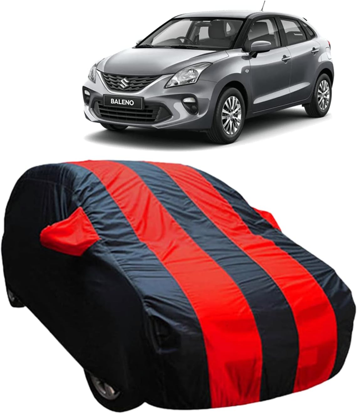 FUZICON Car Cover Waterproof for Maruti Suzuki BALENO with Side Mirror Pocket