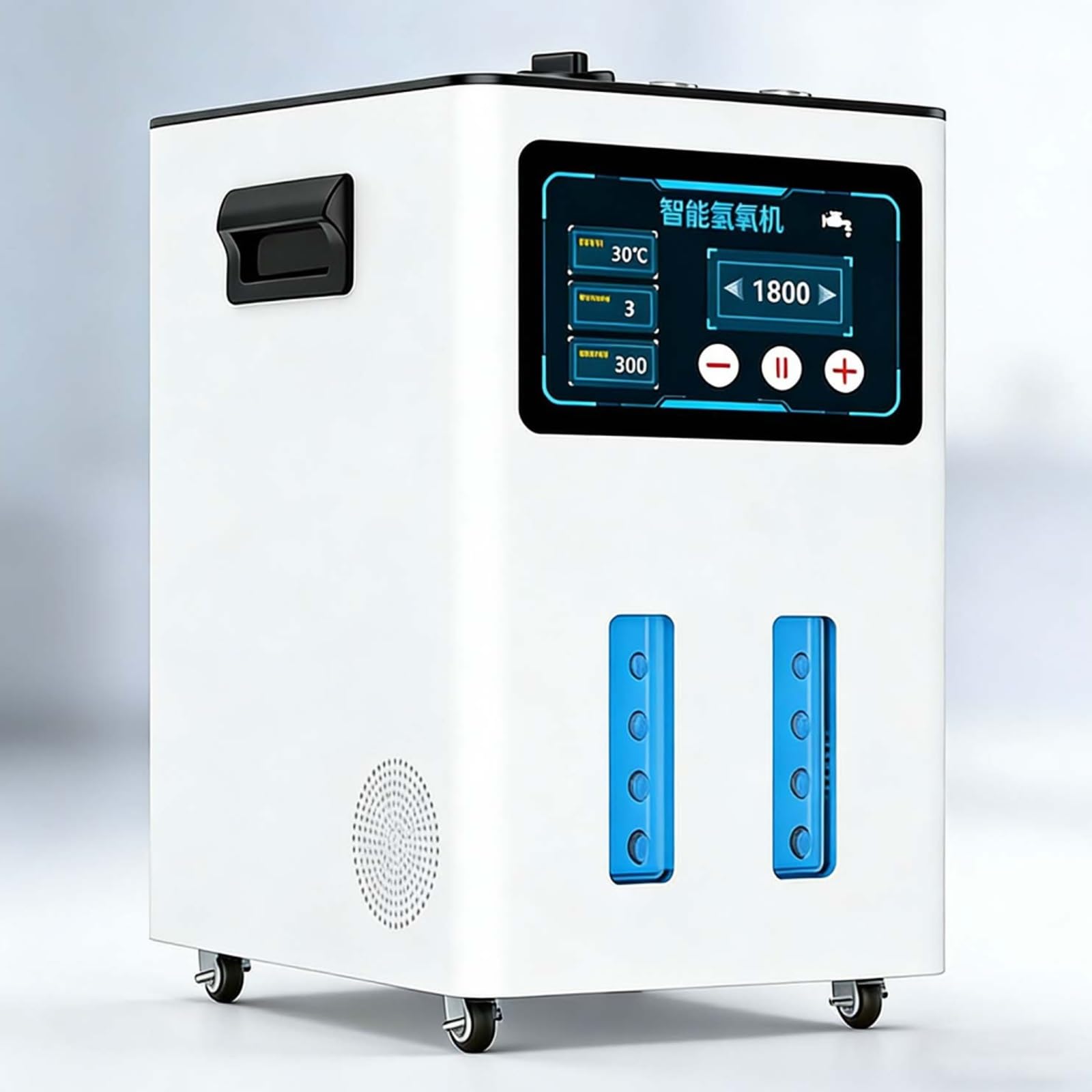 Inhalator Wodorowy O Wydajności 900-1800 Ml/Min, Jonizator Wody Dużym Przepływie Technologia Elektrolizy SPE/PEM Wysokiej Czystości 99,99% Użytku Domowego(1500ML)