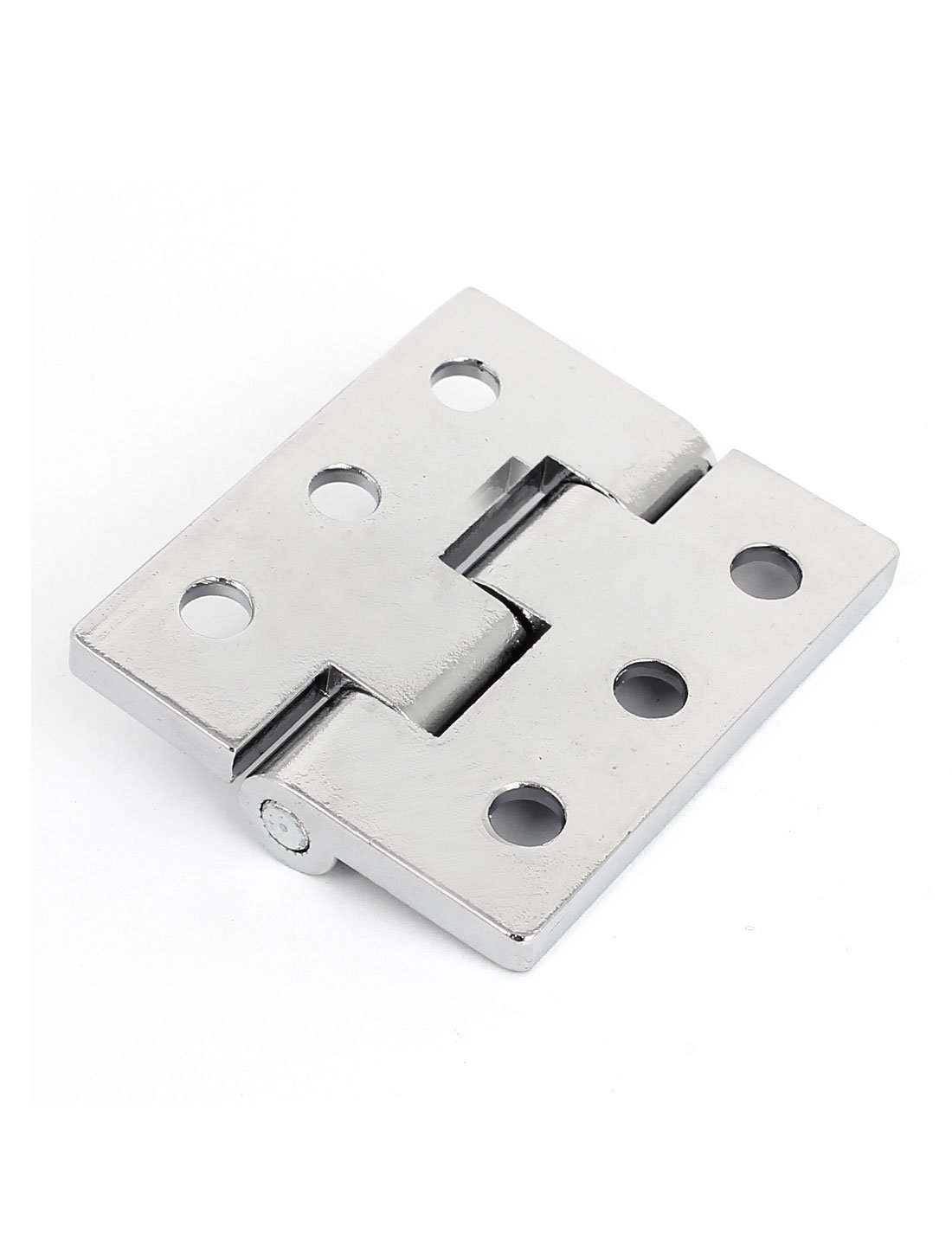 Aexit 65mm x Clothes Hangers 55mm Zinc Alloy Cupboard Cabinet Door Butt Hinge Children's Clothes Hangers Silver Tone