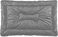 Vista 115 de Dog Bed Mat Soft Comfortable Anti-Slip Bottom Pet Mat Washable Cat Kennel Crate Pad for Small Medium Large Pets 18x24in Hot Pink Beige