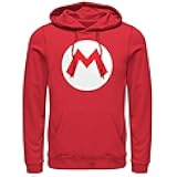 Men's Nintendo Mario Circle Icon Pull Over Hoodie