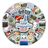 Sticks Well on Multiple Surfaces – Our premium vinyl stickers are made to stick securely to laptops, water bottles, phone cases, journals, skateboards, and even car windows. Each sticker uses durable adhesive that grips smooth and slightly textured s...