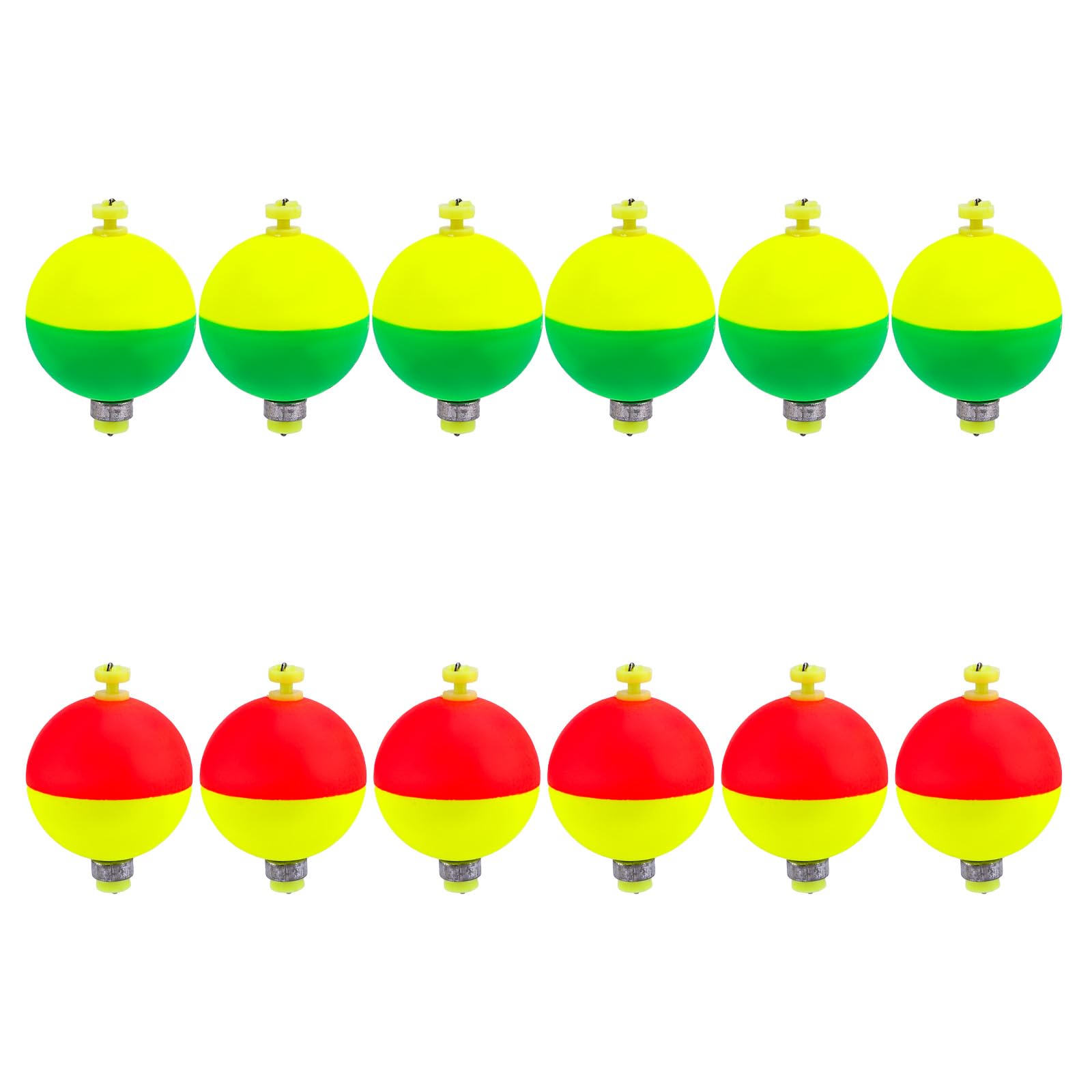 THKFISH Lot de 10 flotteurs de pêche lestés en mousse EVA pour pêche - Flotteurs en liège pour crappie - 3,8 cm THKFISH Lot de 10 flotteurs de pêche lestés en mousse EVA pour pêche - Flotteurs en liège pour crappie - 3,8 cm