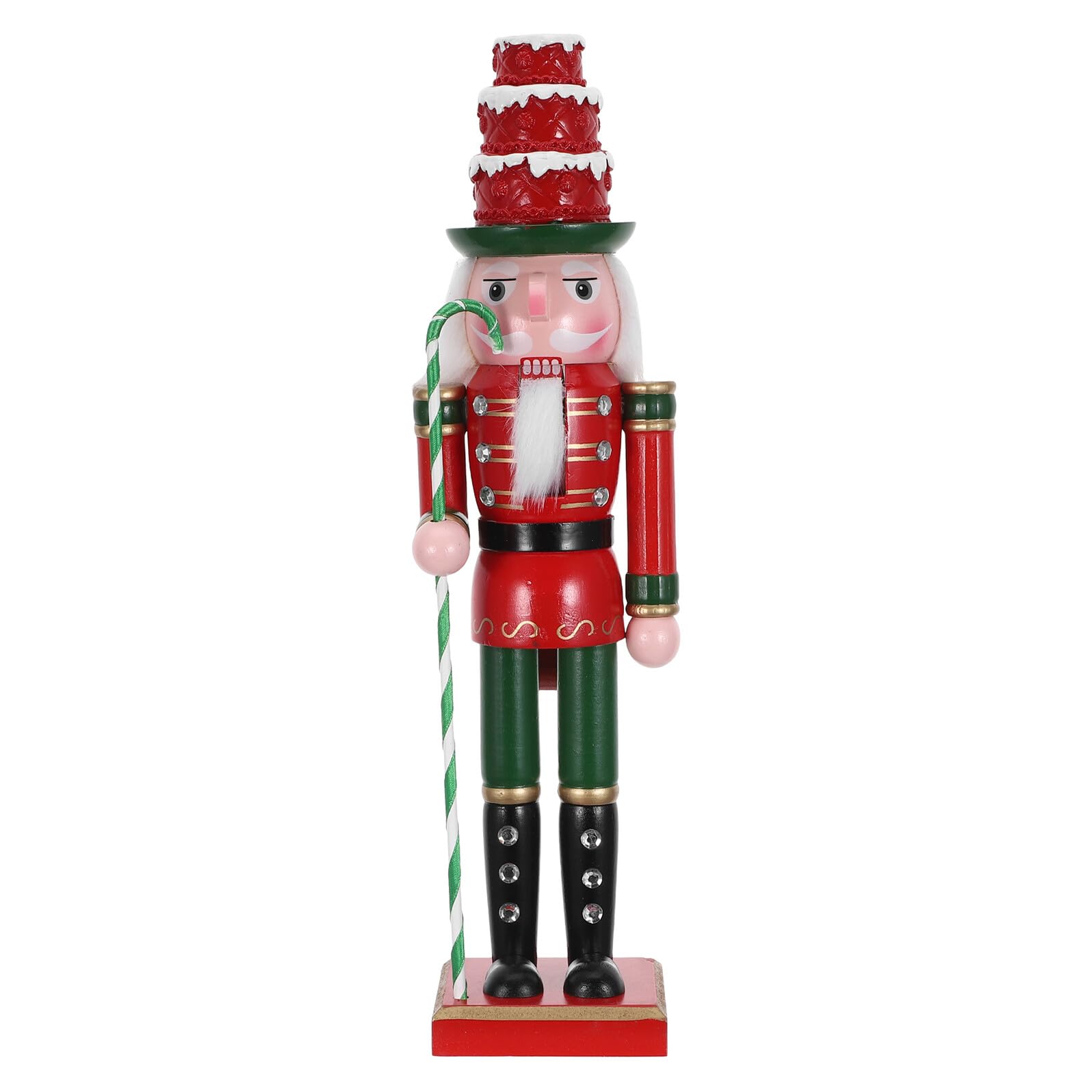 Casse-Noisette en Bois de Noël pour Décoration de Salon et Bureau