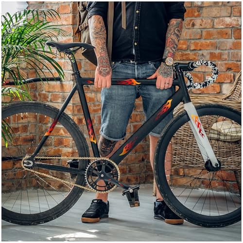 Finest Folia Lot d'autocollants de vélo pour vélo d'enfant - Autocollant pour vélo d'enfant - Autocollant pour vélo de chargement - Pour enfants filles et...