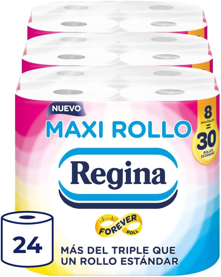 32 rotoli di carta da cucina a 3 strati, bianco e bianco, 51 fogli