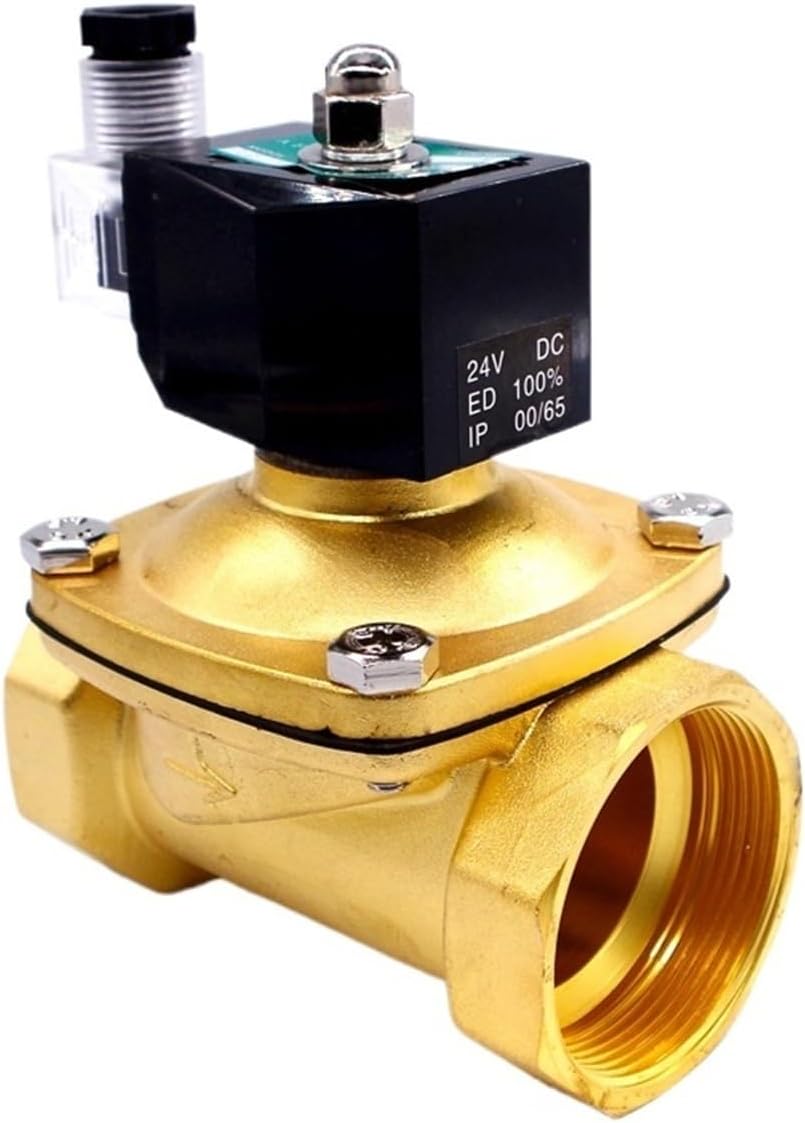 24vdc 12v 110v 36v 220v Electric Solenoid Valve Water 1/2inch 3/4inch 1inch 1-1/4inch 1-1/2inch 2inch Normally Closed(NPT_240VAC)