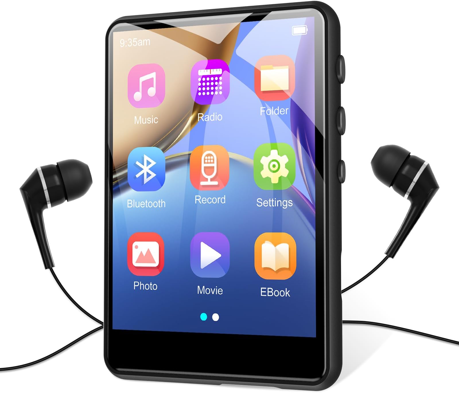 ECHEN 64GB P3 Player Bluetooth 5.3 With 2.4" Full Touch Screen - View #6