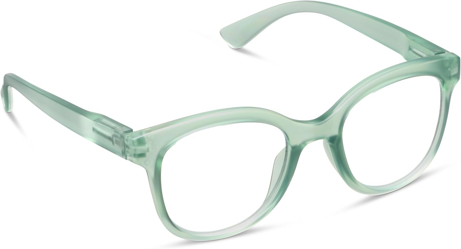 Peepers by PeeperSpecs Women's Grandview Soft Square Blue Light Blocking Reading Glasses