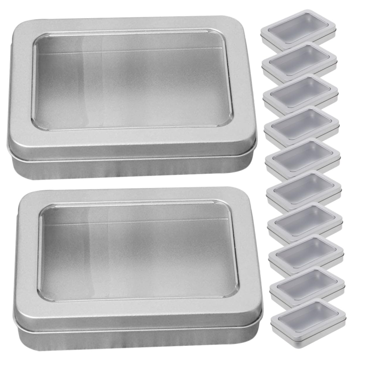 Boîtes de rangement métal pour stopper le désordre des bijoux et petits objets perdus