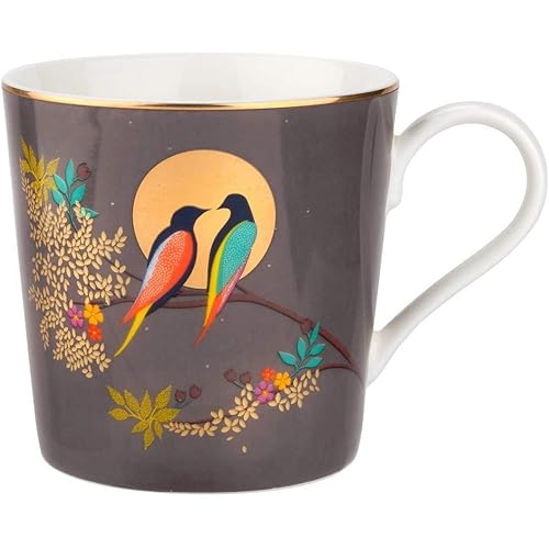 Sara Miller for Portmeirion Chelsea Mug, Ceramic Grey, 120 x 150 x 95 cm
