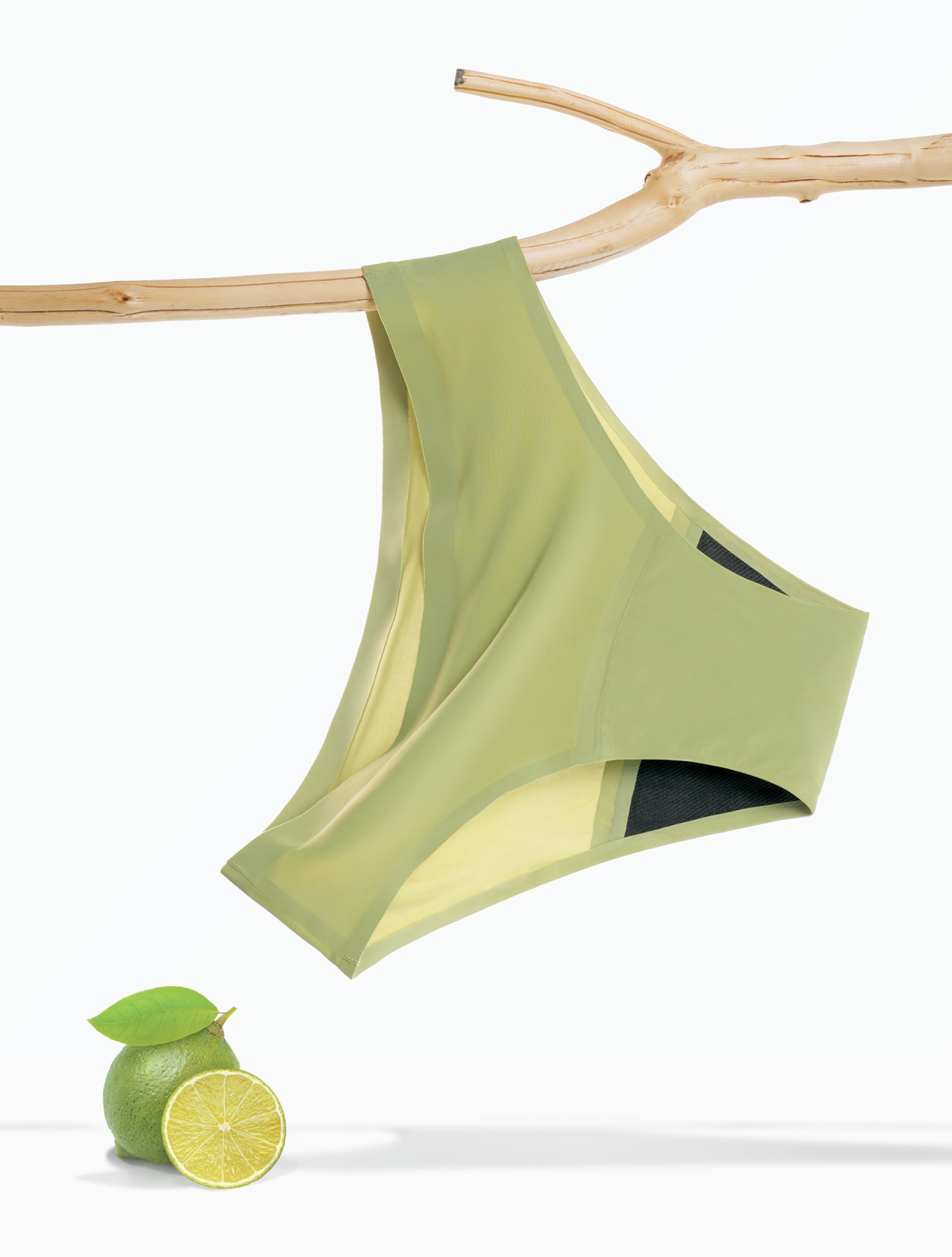 TIICHOO Periodenunterwäsche Starke Blutung Mädchen Seamless 5er Pack