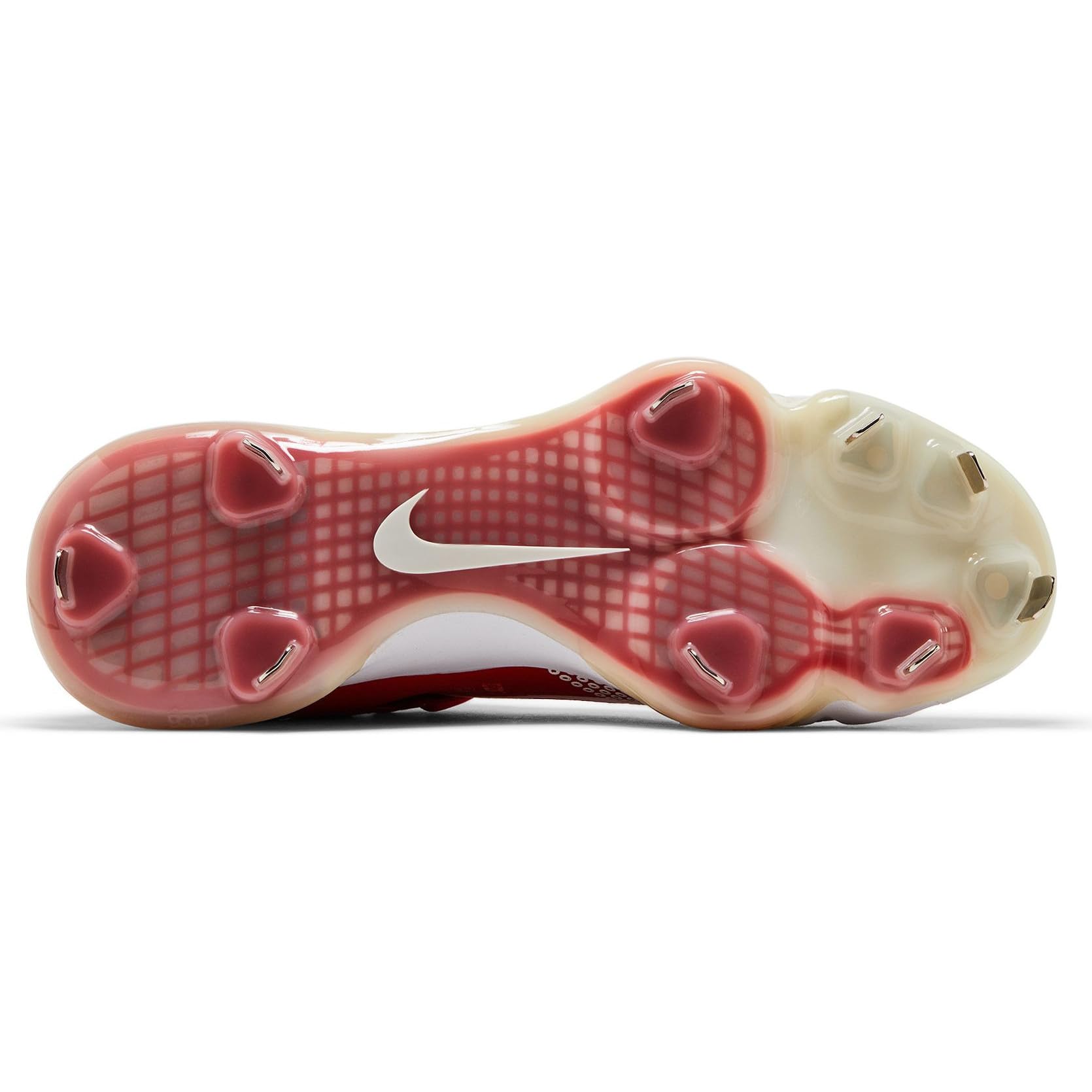 Nike Men's Force Zoom Trout 7 Pro Metal Baseball Cleats (us_Footwear_Size_System, Adult, Men, Numeric, Medium, Numeric_13) Red/White