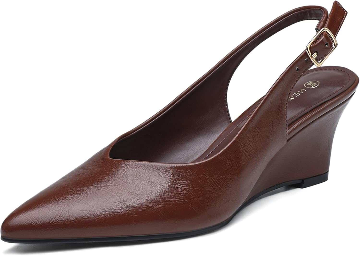 NEWBELLA Women's Wedge Heels - Comfortable Dress Shoes