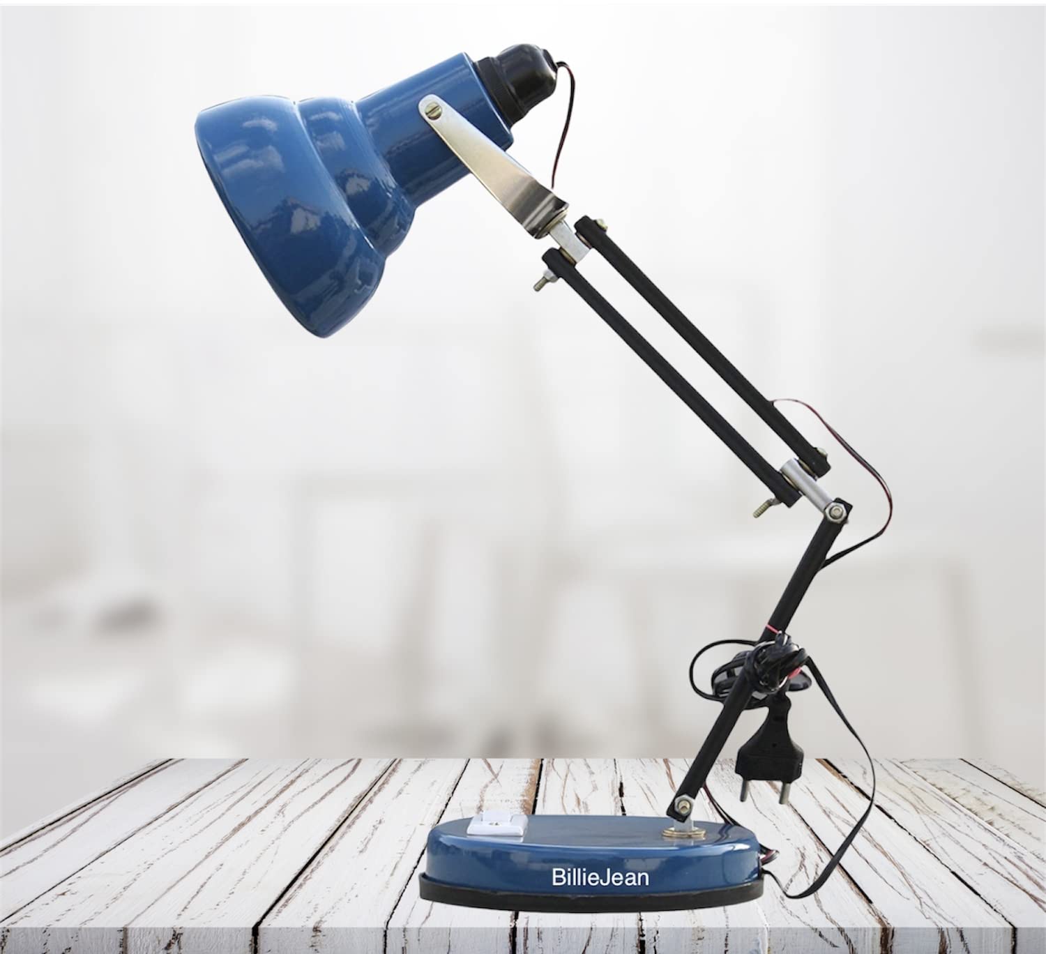 Buy BillieJean Pixar Felicity Adjustable Study Lamp, Blue, Pack of