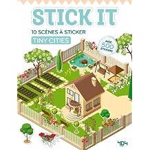 Stick It - Tiny Cities - 10 sc nes   sticker Avec 500 stickers