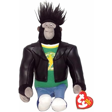 Amazon Sing シング Ty Beanie Babies ぬいぐるみ ジョニー マスコット プラッシュ 子供用 キッズ 映画 Usj キャラクター 動物 ゴリラ グッズ プレゼント ギフト ビーニーベイビーズ ビーニーズ ぬいぐるみ おもちゃ