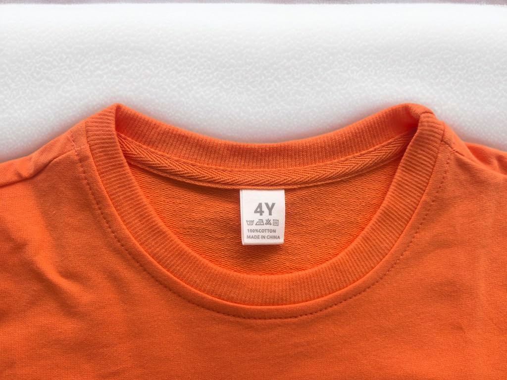 Kids Halloween Sweatshirt Boys Girls Pumpkin Ghost Bat Toddler Shirt Crewneck Long Sleeve Graphic Top for 2-7T - Image 6