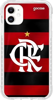 Capa Anti Impacto Slim Gocase Compatível com iPhone 11 (6.1 Pol) (Flamengo Uniforme 1 2023 Escudo)