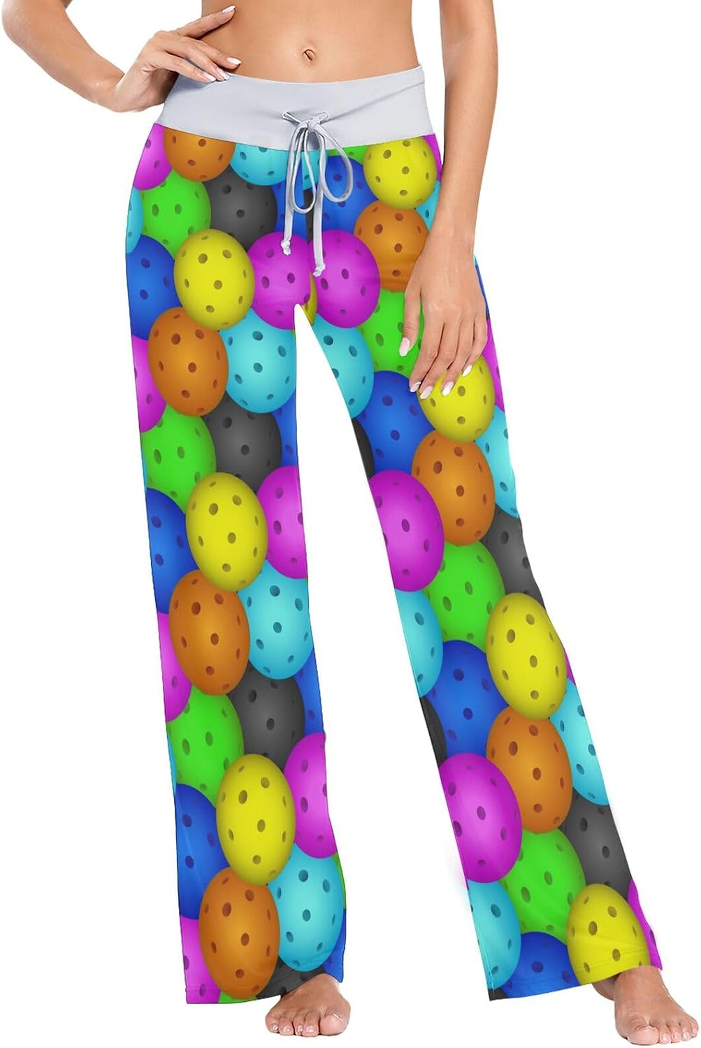 Cindly Women's Pajama Pant Lightweight Lounge Bottoms Sleepwear Drawstring Palazzo Wide Leg PJ