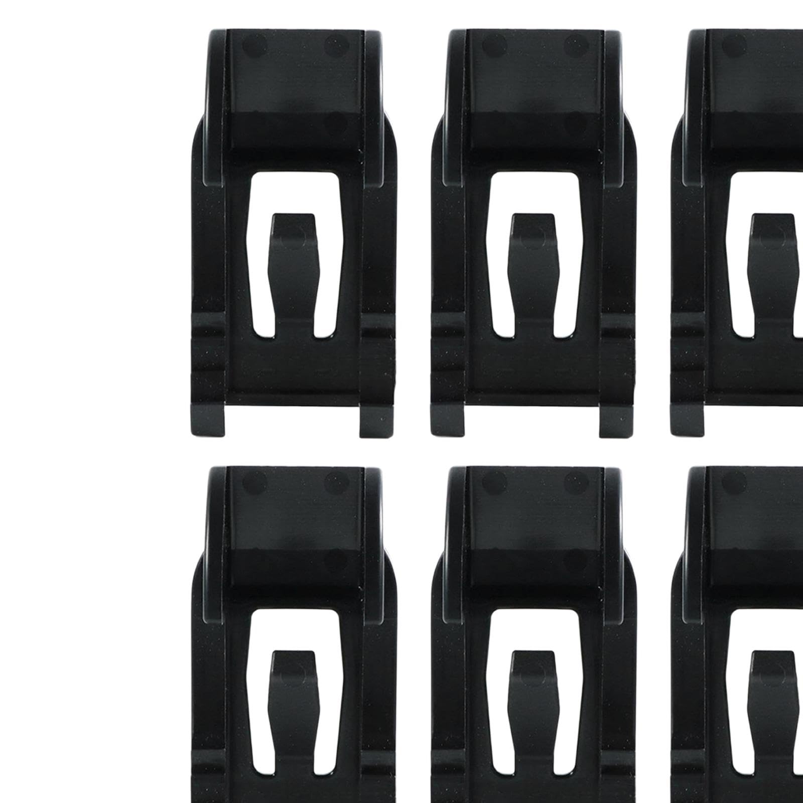 Lot de 6 Clips de Fixation pour Pare-Neige PV, Résistants Aux Intempéries, pour Panneaux Solaires et Freins à Neige PV