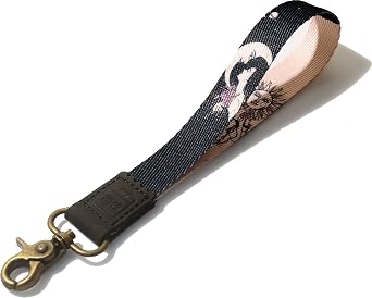 DQL Wrist Lanyard for ID Badges, Cute Key ID Badge Holder, Hand Wristlet Lanyard Keychain Holder for Women