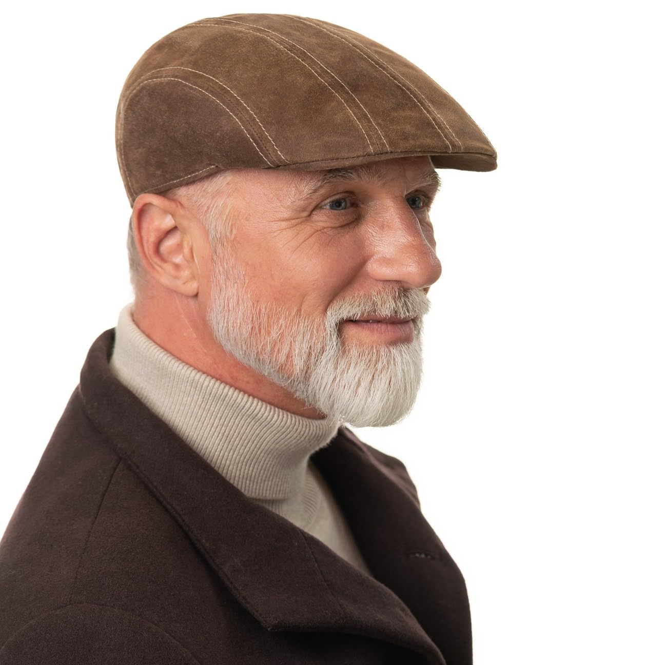 Stetson Waxed Pigskin Ivy Flatcap czapka z daszkiem, z daszkiem, na jesień, zimę, jesień, zimę