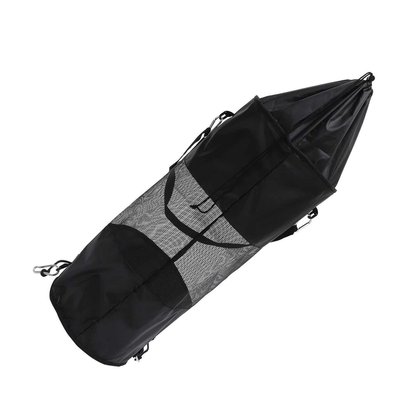 Bolsa de Basura Marina Negra Plegable y Resistente al Desgaste para Colgar en Bote, Tela Oxford Adecuado para Capitanes en Navegación