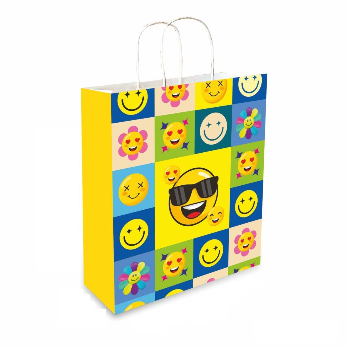 See full amazon price history chart for Omnipresent Pack 90 Gsm Paper Emoji Smiley Printed Attractive Party Gift Bags, Set Of 24, Ideal For Birthday Return Gifts (Size: 11.4X9.4X4.7 Inch) - Yellow- Emoji Smiley Omnipresent Pack 90 Gsm Paper Emoji Smiley Printed Attractive Party Gift Bags, Set Of 24, Ideal For Birthday Return Gifts (Size: 11.4X9.4X4.7 Inch) - Yellow- Emoji Smiley (B0CNNF915P) Amazon Price History, Amazon Price Tracker