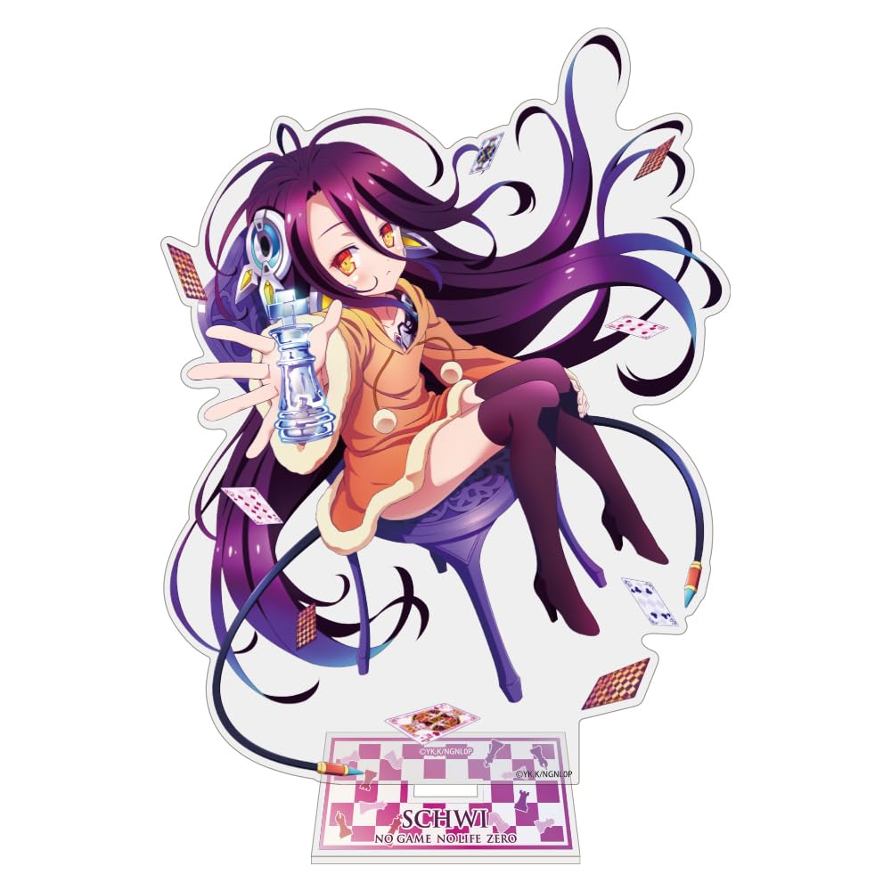 ノゲノラ　ノーゲームノーライフゼロ　シュヴィ　アクリルスタンド Amazon.co.jp: 【公式】二次元コスパ ノーゲーム・ノーライフ ゼロ