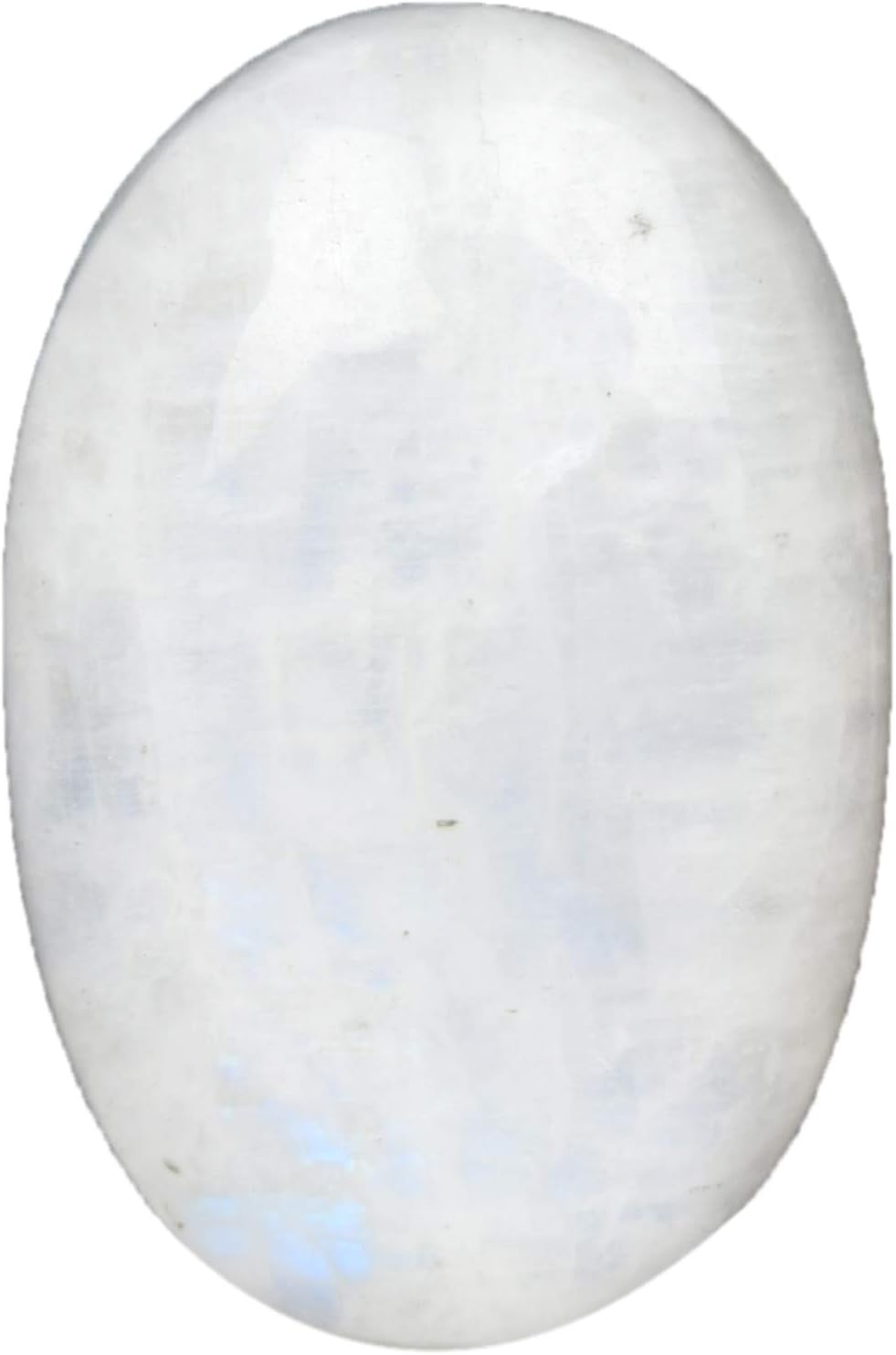 GEMHUB Natural Rainbow Moonstone Cabochon Gem 31.50 Ct Blue Fire Moonstone Oval Shape Loose Gemstone EW-987