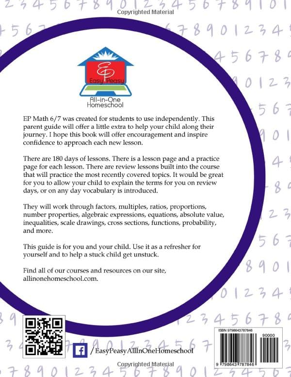 Miniatura 2 de EP Math 67 Parent's Guide Part of the Easy Peasy All-in-One Homeschool