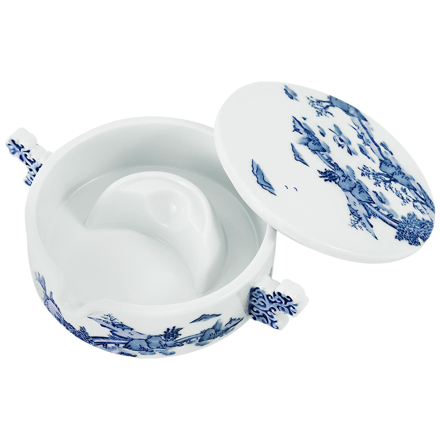 Amazon | 墨運堂 墨池 山水 陶器 中 26502 | 硯 | 文房具・オフィス用品