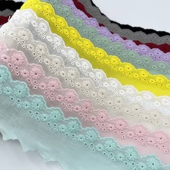 PATIKIL 5 Yards Nastro In Pizzo, 1 Pollice Di Larghezza Nastro Di Pizzo