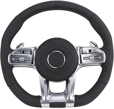 Volant Lenkard Steering Wheel For Mercedes Benz E Class W211 W212 W213 W463 W464 C217 W221 W222 W204 W205 C43 C63 AMGBlack Strip