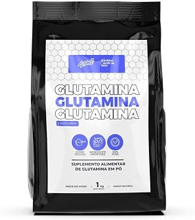 L-Glutamina 1Kg 4well Importada 100% Pura