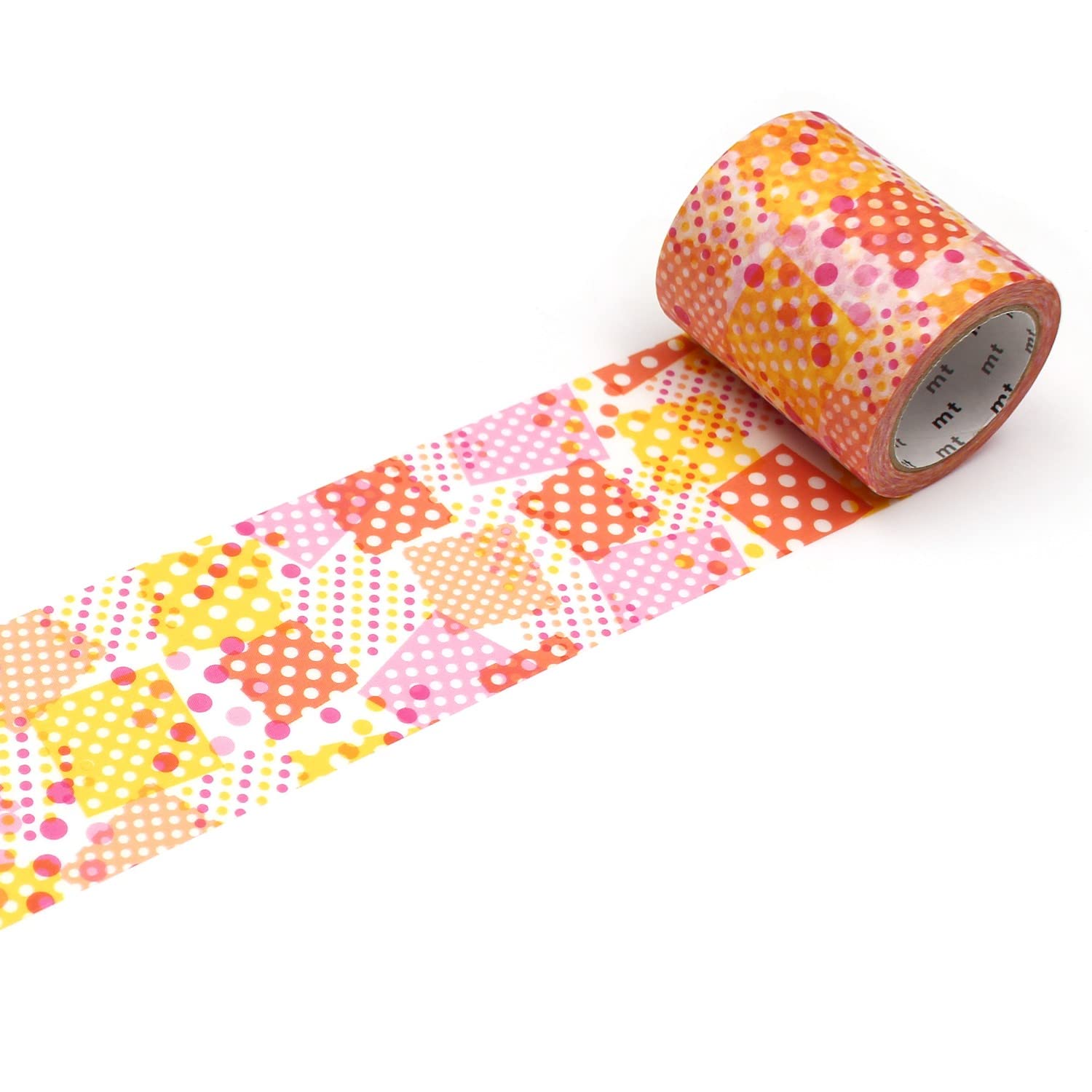 カモ井加工紙 Kamoi MT5W422 Masking Tape, mt, Negative Dot Pink, 2.0 inches x 23.4 ft (50 mm x 7 m)